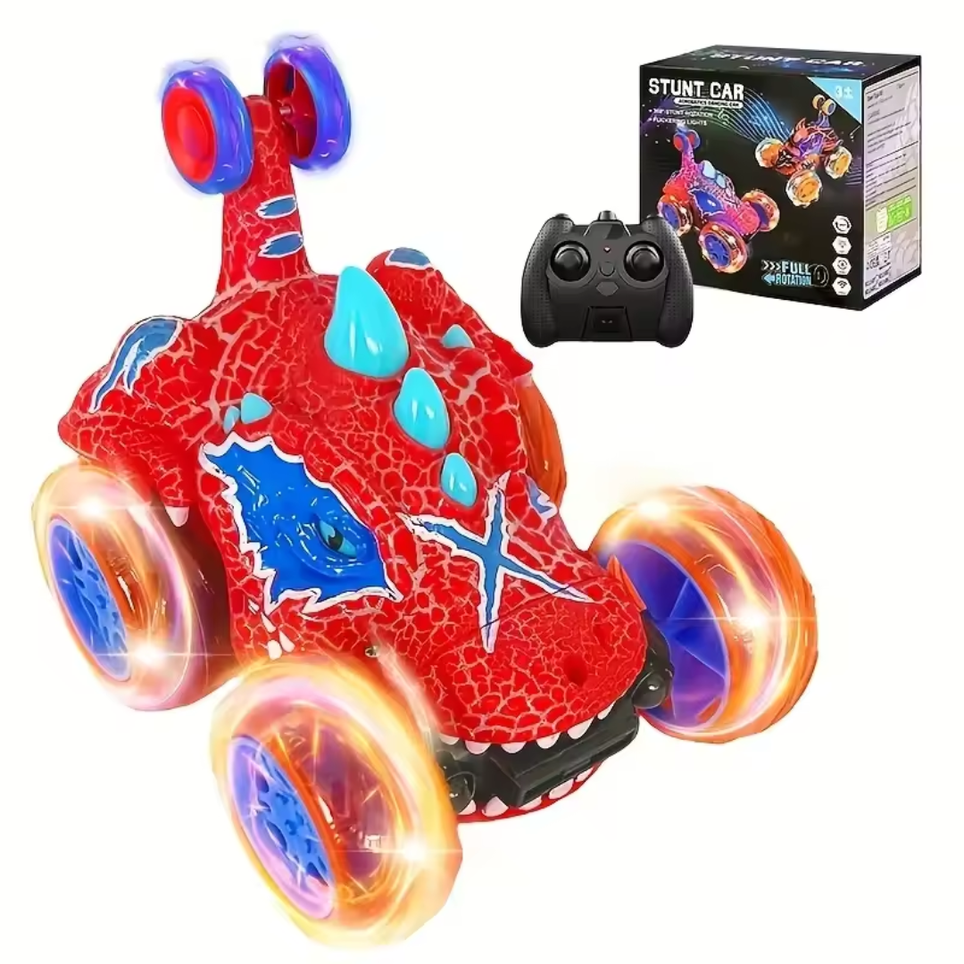 Rex Stunt™ | Carrito Control Remoto Acrobático de Dinosaurio